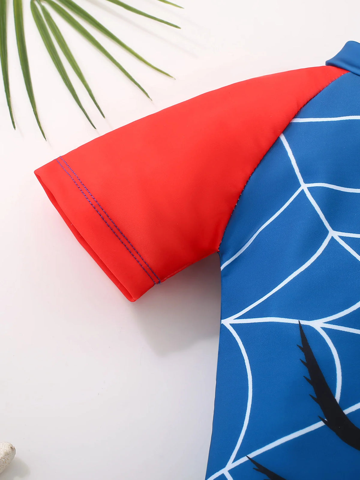 Baby Boys Summer Color Block Swimsuit Cute One-Piece Swimming Suits for Toddlers Infant Male Swimwear Fashionable And Handsome