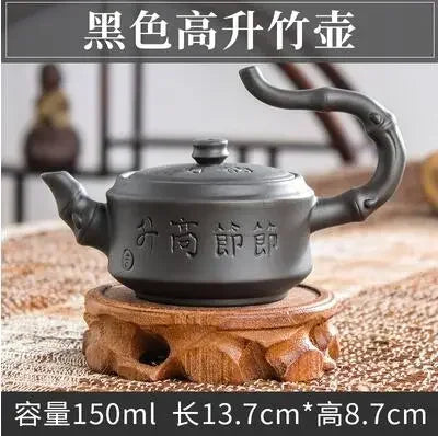 Purple Clay Teapot Small Capacity Plum blossom Teapot Small Ball Hole Filter Teapot Ceramic Household Kungfu Tea Set