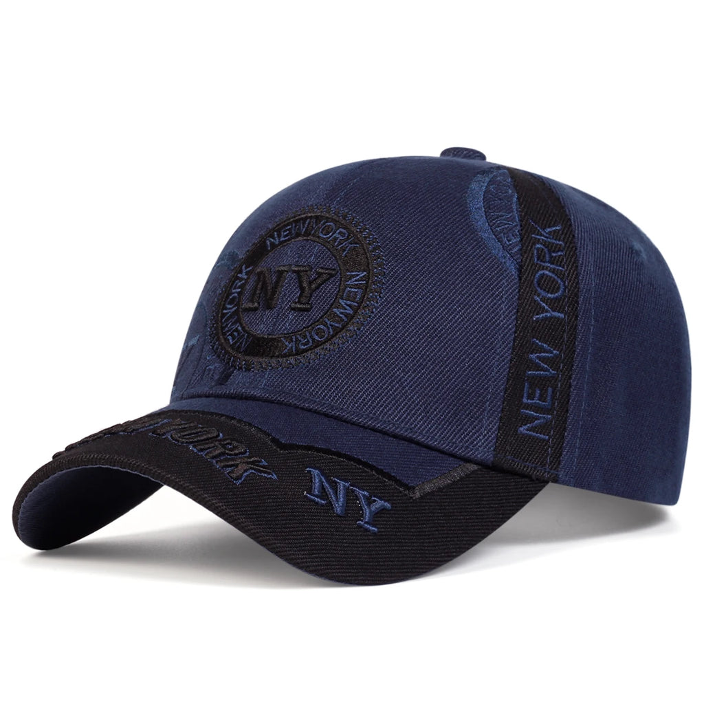 Unisex Letter Embroidery Baseball Caps Spring and Autumn Outdoor Adjustable Casual Hats Sunscreen Hat