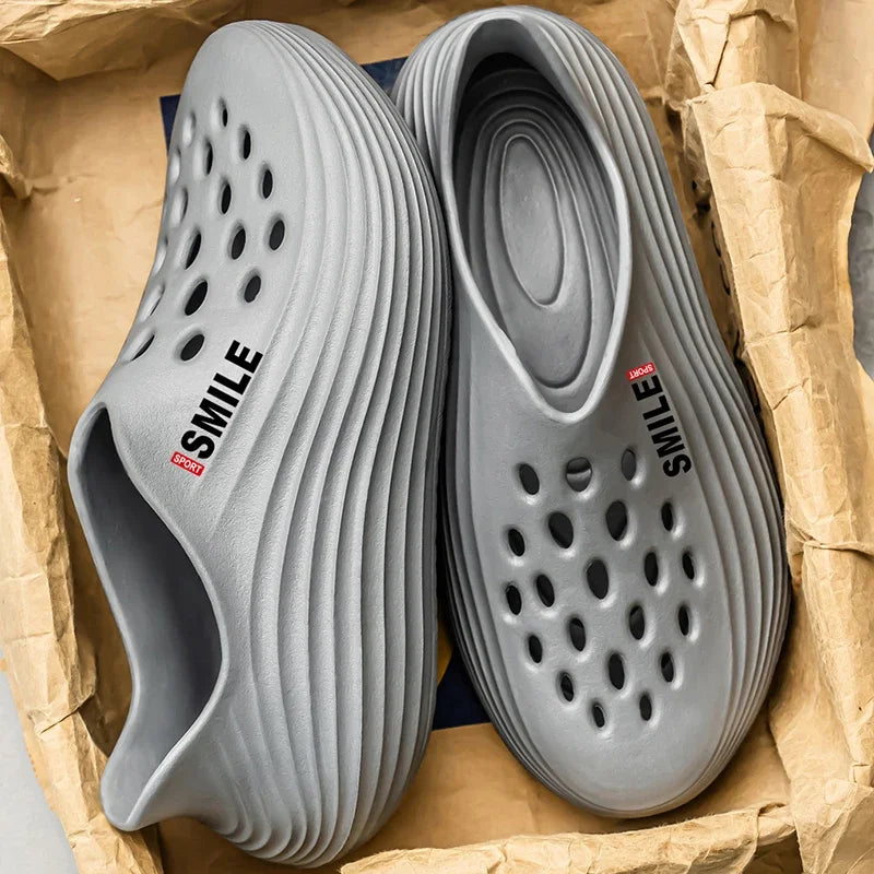 Pure Original ReactX Rejuven8 Comfortable Clog Shoes Unisex Casual Slippers Beach Sandals Rubber Upgraded Version AE Stock