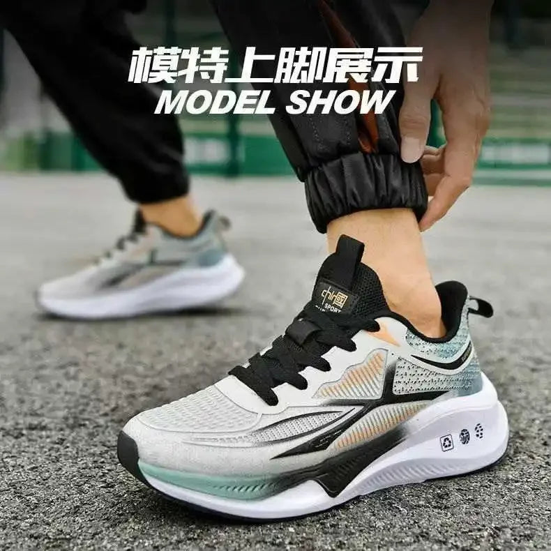 Flat Sole High Sole Men's Sneakers High Brand Running Man Brand Shoes Basketball Tennis Men Sport Tensi Badkets Basket