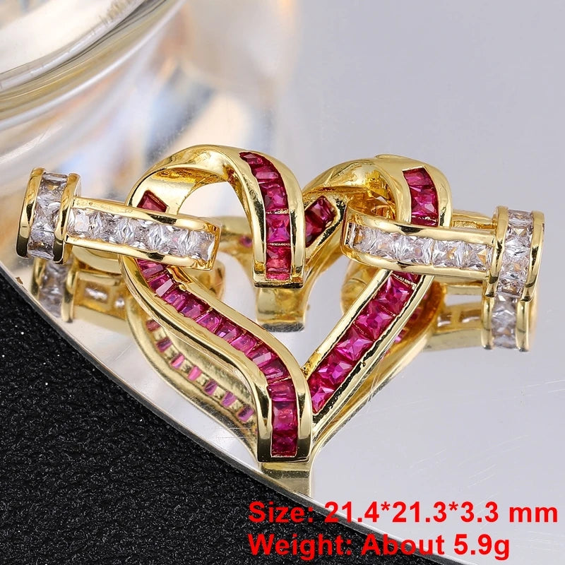 Juya 18K Gold Silver Plated Decorative Connector Fastener Hooks Lock Clasps For DIY Women Crystals Gems Pearls Jewelry Making