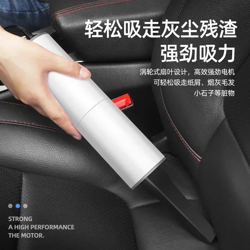 Full New 12V Car Vacuum Cleaner Portable Handheld Vacuum Cleaner 120W Powerful Suction Mini Handheld Auto Vacuum Cleaner For Hom