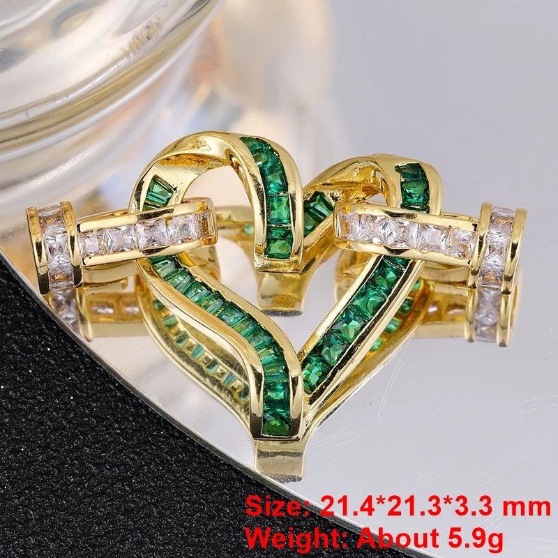 Juya 18K Gold Silver Plated Decorative Connector Fastener Hooks Lock Clasps For DIY Women Crystals Gems Pearls Jewelry Making