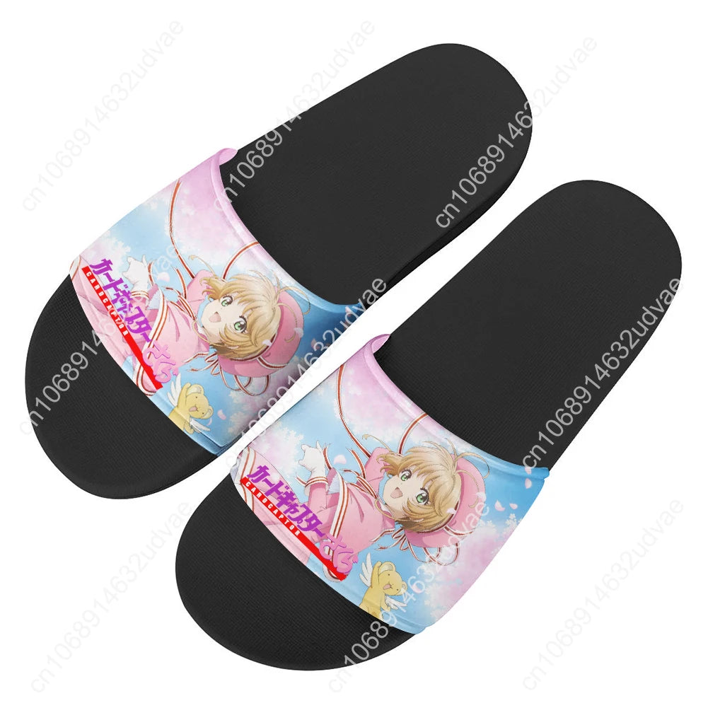 Cardcaptor Sakura Sandals Home Slippers Water Shoes Men Women Teenagers Children Sandal Bathroom Beach Pool Custom Made Slipper
