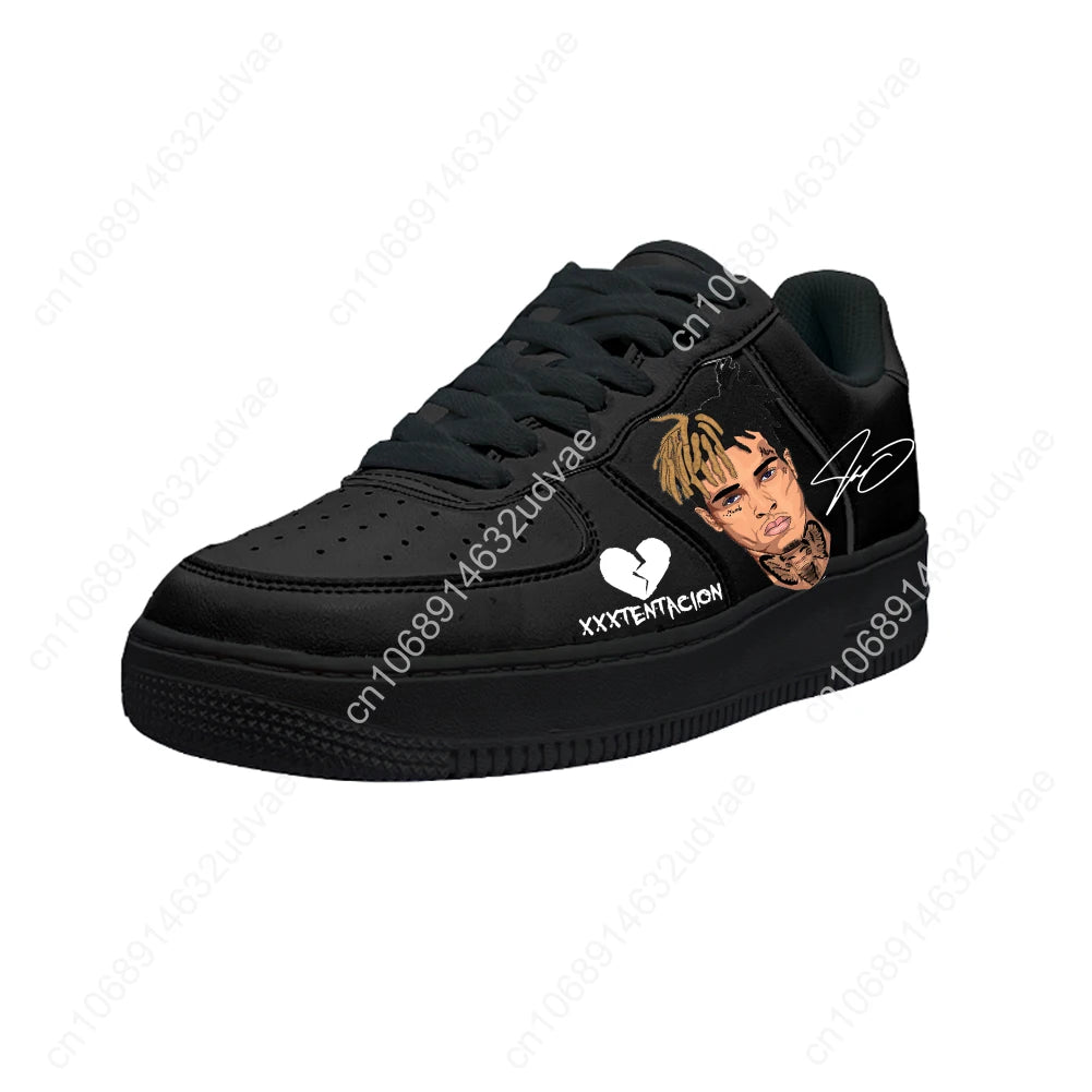 X-XXXTentacions Casual Shoes Platform Sneakers Mens Womens Teenager Flats Sneaker Custom Made Shoe 3D Kateboarding Footwear