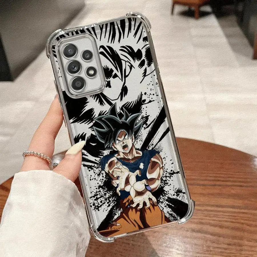 Case for Samsung Galaxy A35 A15 A52 A13 A54 A33 A14 A34 A23 A26 A53 A25 A36 A24 A55 A16 A51 A21s A56 Clear Cover Cool Cartoon