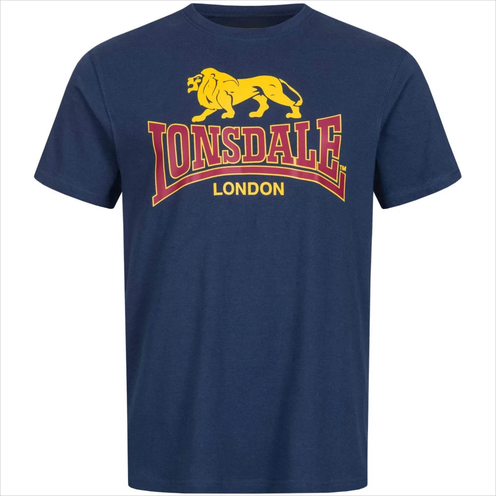 Summer Loose and Comfortable Streetwear Oversize Tee Shirt Men Clothing moto Men's T Shirt Lion Lonsdale Printed Short Sleeved