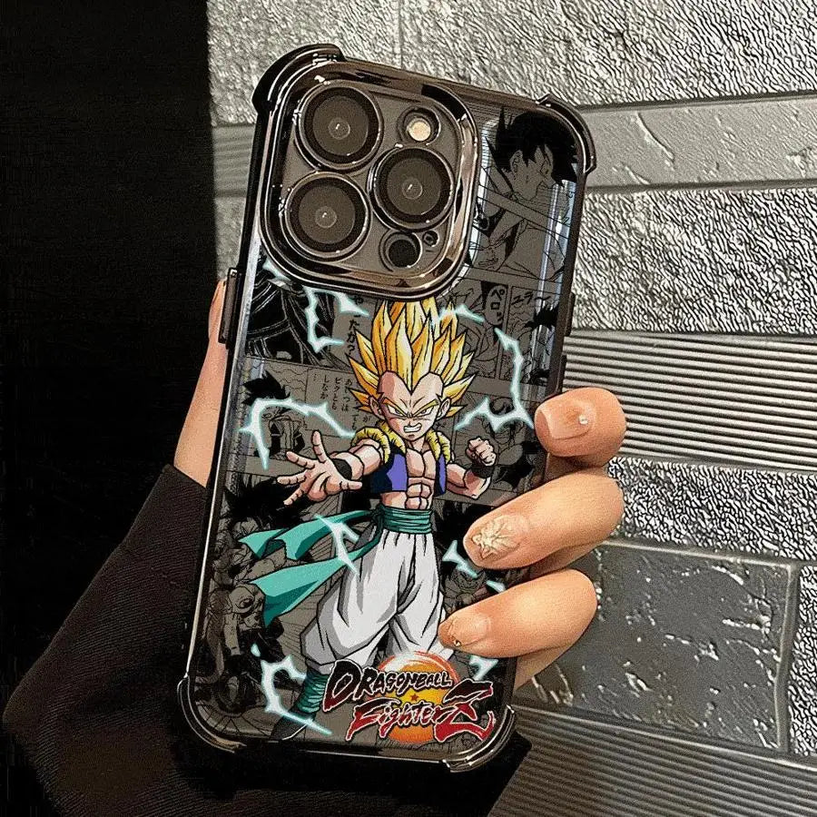 Phone Case for iPhone 15 11Pro 16Plus XS MAX 15Pro Max 11 13 16 XR 14 Pro 12 Soft Cover Cartoon Dragon Ball