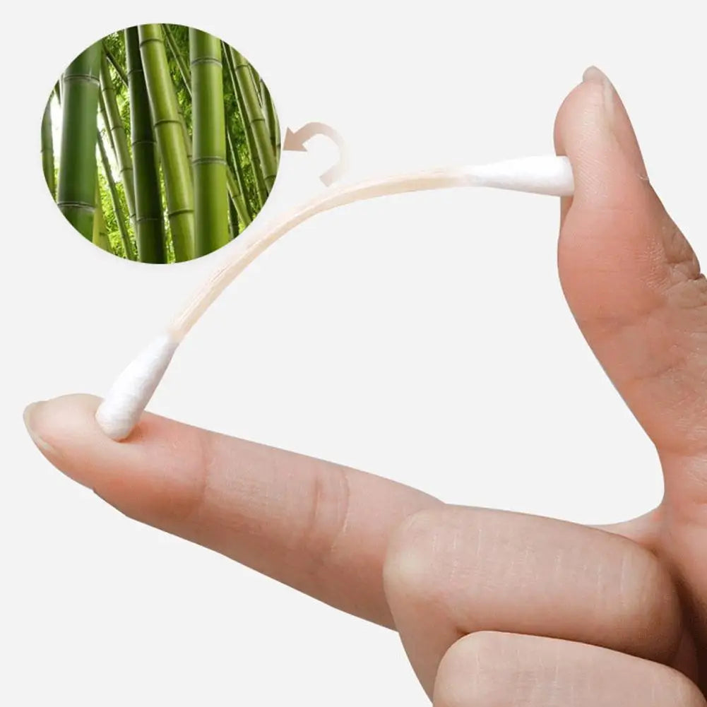 10/100pcs Disposable Cotton Swabs for Beauty Cream Application Makeup Remover Cotton Sticks
