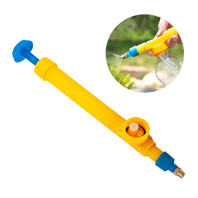 Handheld High-Pressure Air Pump Sprayer with Adjustable Nozzle - Mosquito and Insect Mister for Outdoor, Power-Free & Energy-Fre