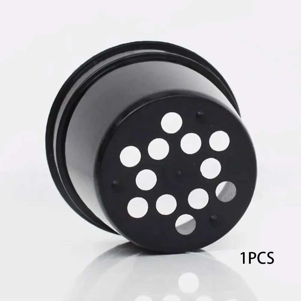 Black Plastic Planting Bowl Nursery Breathable Pot Nutrition Grow Bag Garden Vegetable Container Box Garden Accessories