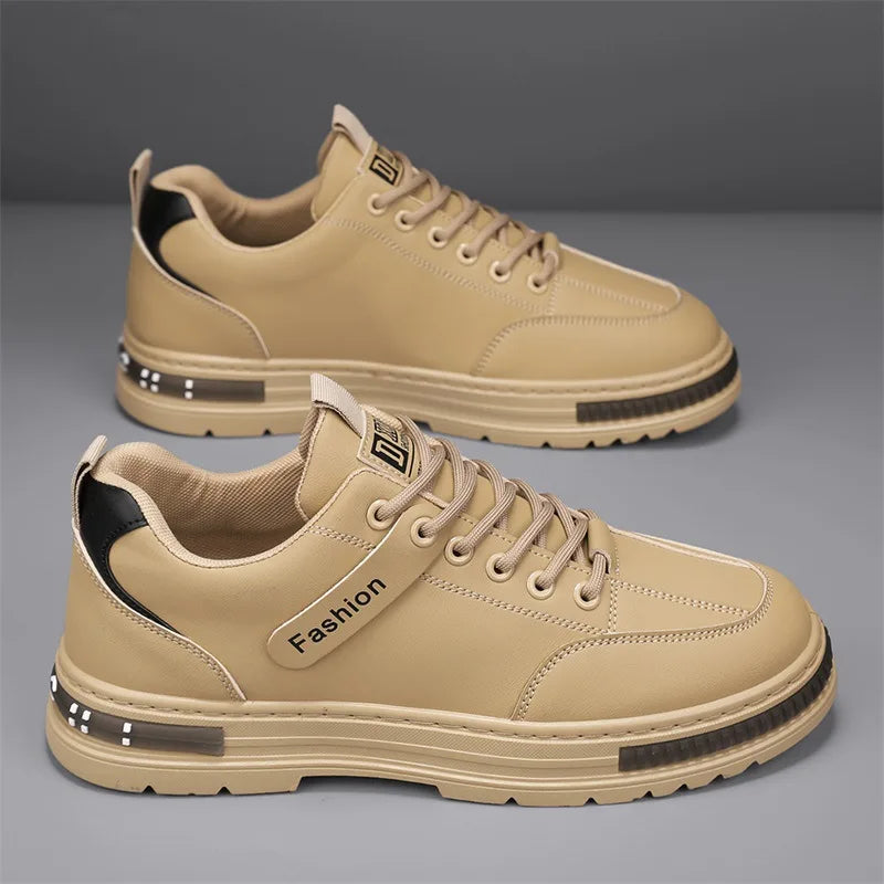 2025 new fashion men's wear-resistant and anti-slip construction site work sports and casual wear-resistant work safety shoes
