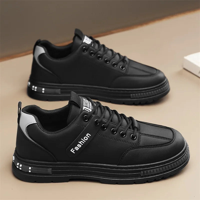 2025 new fashion men's wear-resistant and anti-slip construction site work sports and casual wear-resistant work safety shoes