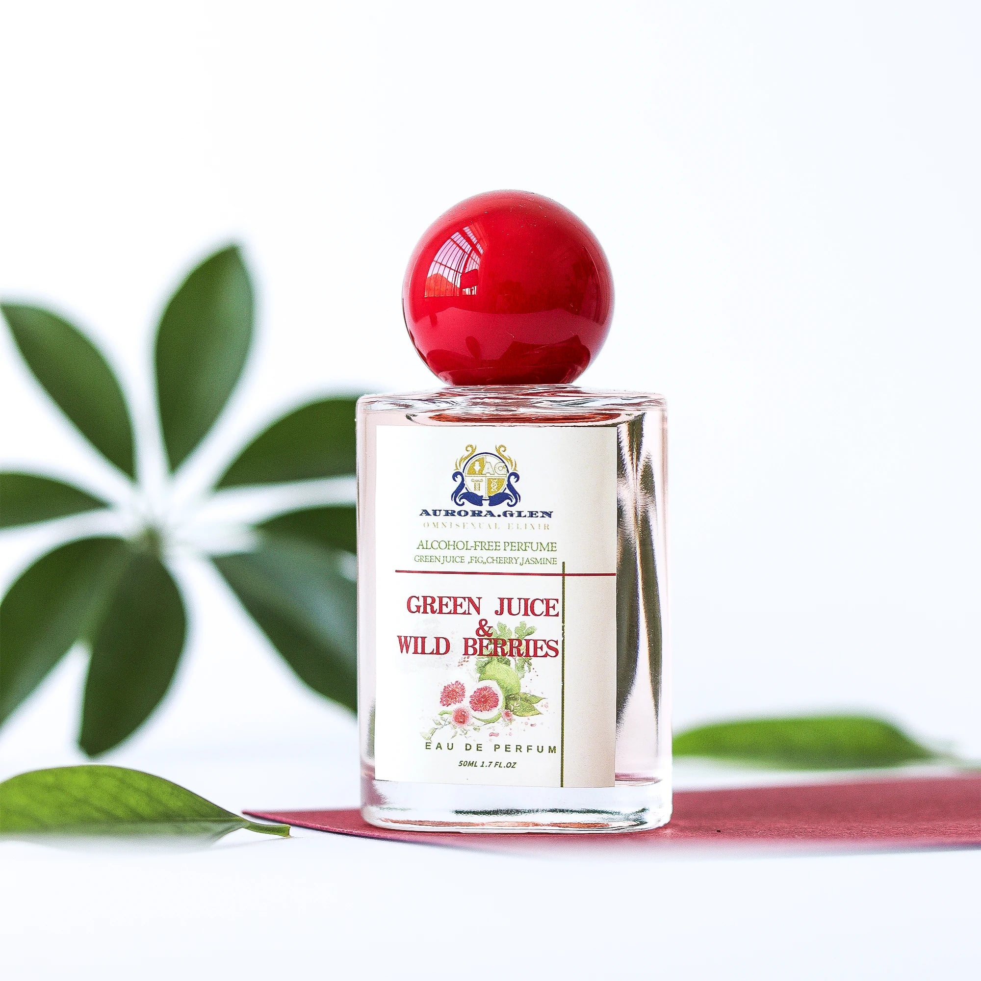 Green Juice Wild Berries Alcohol-Free Women's Fresh Floral Perfume EDP with Cedarwood Musk Amber & Patchouli for Her Gifts