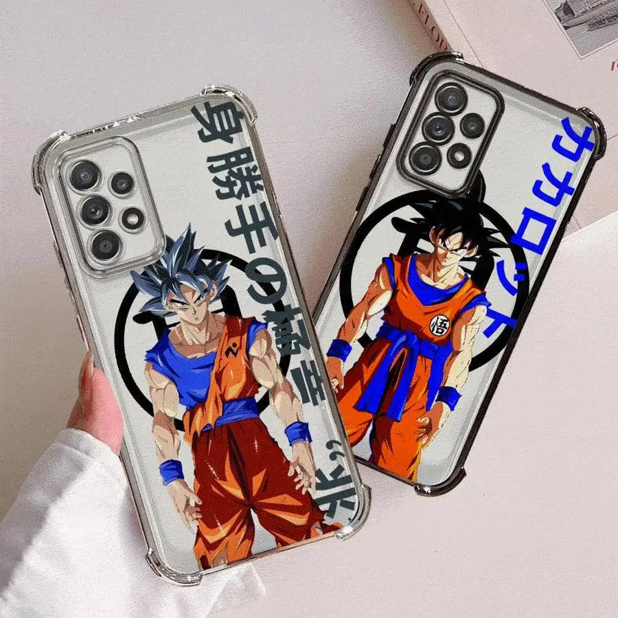 Cool Cartoon Anime Clear Cover Case for Samsung Galaxy A34 A23 A24 A55 A14 A25 A36 A35 A15 A52 A13 A16 A51 A54 A33 A21s A56 A26