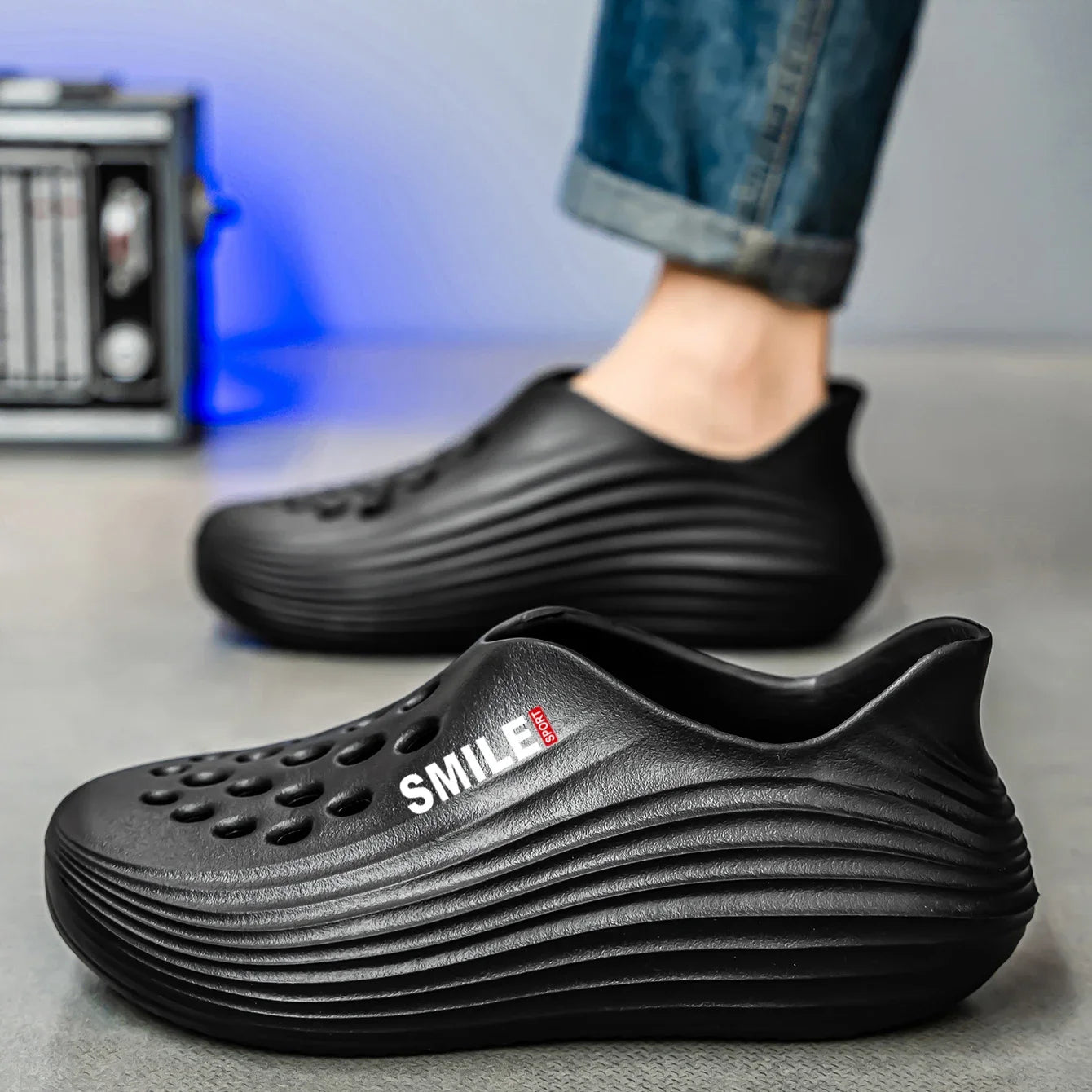 Pure Original ReactX Rejuven8 Comfortable Clog Shoes Unisex Casual Slippers Beach Sandals Rubber Upgraded Version AE Stock
