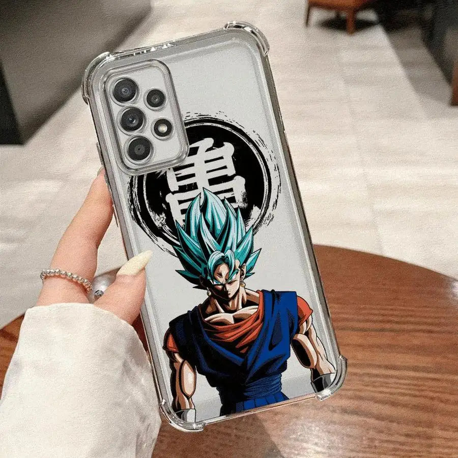 Case for Samsung Galaxy A35 A15 A52 A13 A54 A33 A14 A34 A23 A26 A53 A25 A36 A24 A55 A16 A51 A21s A56 Clear Cover Cool Cartoon