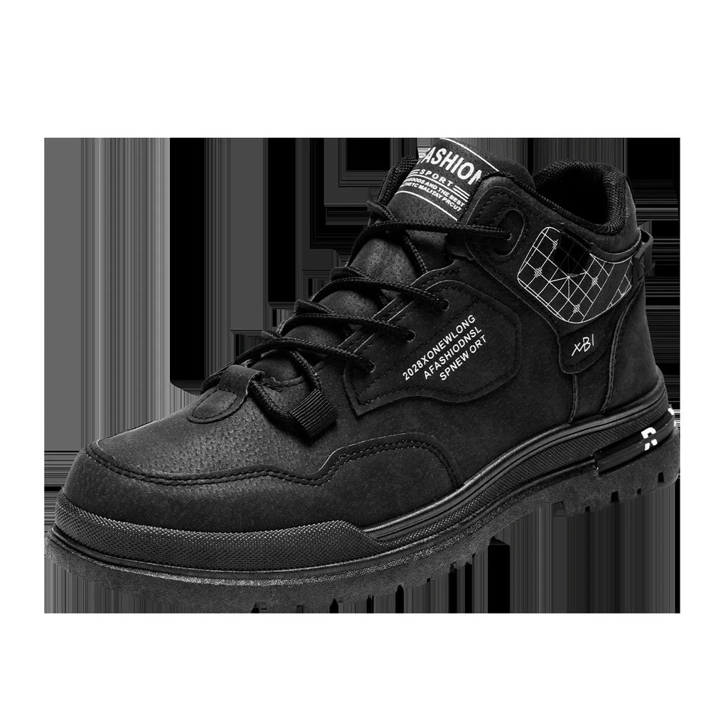 New high-top Martin boots anti-slip wear-resistant work shoes increase wear-resistant thick soled outdoor mountaineering shoes