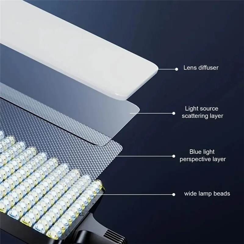 High Quality-Light For Filming Live Streaming Fill Light Selfie Lights And Cell Phone Fill Light Multifunctional Fill Light For