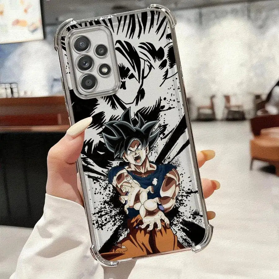 Case for Samsung Galaxy A35 A15 A52 A13 A54 A33 A14 A34 A23 A26 A53 A25 A36 A24 A55 A16 A51 A21s A56 Clear Cover Cool Cartoon