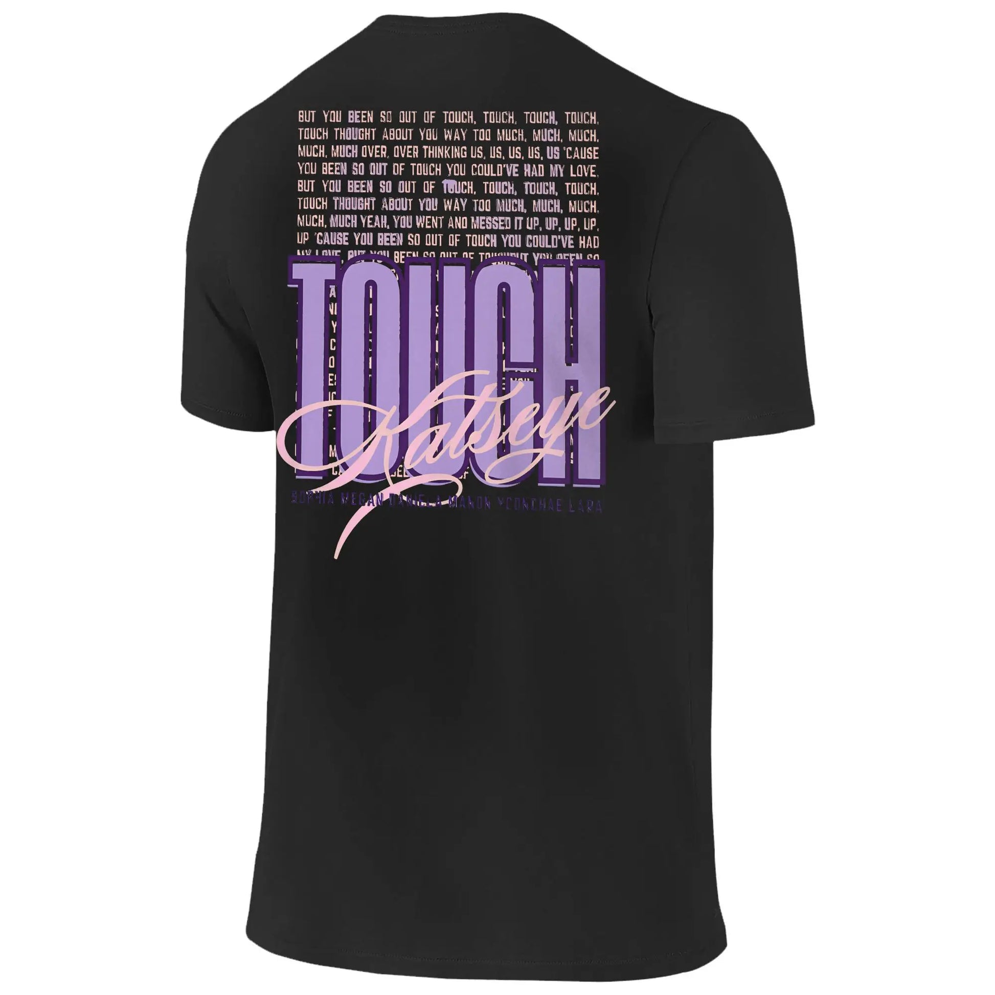 Touch Katseye T-Shirt Summer  Y2K Funny T Shirts Cotton Popular Tshirt For Man Short-Sleeve Casual Tees